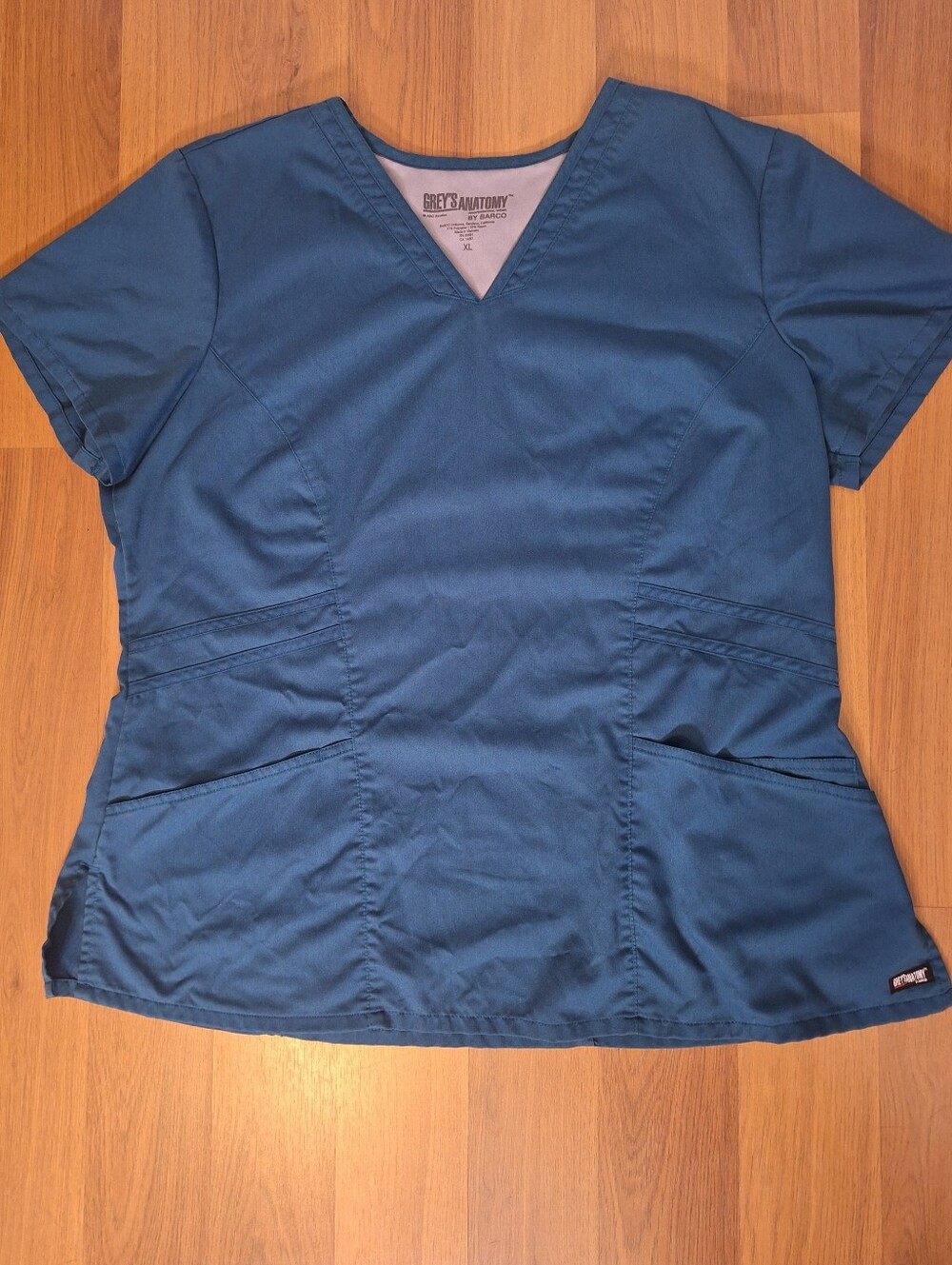 Grey's Anatomy, Barco Scrub Top. Teal, Turqoise